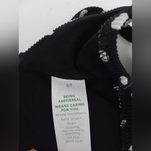 Aerie Ribbed Bathing Suit Top - Picture 3 of 3